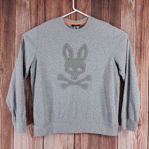 Psycho Bunny Robert Godley Mens Size XL Ellsworth Sweatshirt Cotton B6S787H1FL